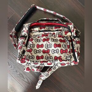 Jujube Hello Kitty Red/Black/Grey Baby Bag/Backpack